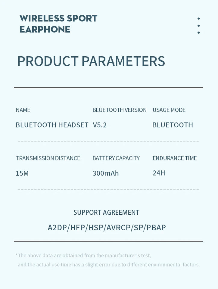 Wireless Bluetooth Earphones TWS HIFI Stereo Mic Waterproof Sports Headphones HD Call Headset LED Display Music Gaming Earbuds