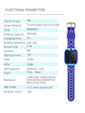 Waterproof Kids Smartwatch Child Smart Phone Watch Alarm Clock Maths Game Voice Chat SOS Flashlight Remote Control APP SeTracker