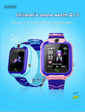 Waterproof Kids Smartwatch Child Smart Phone Watch Alarm Clock Maths Game Voice Chat SOS Flashlight Remote Control APP SeTracker