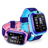 Waterproof Kids Smartwatch Child Smart Phone Watch Alarm Clock Maths Game Voice Chat SOS Flashlight Remote Control APP SeTracker