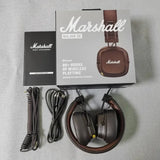 100% Original Marshall MAJOR LV Wireless Bluetooth Headphones Heavy Bass Foldable Earphones Music Gaming with Microphone Headset