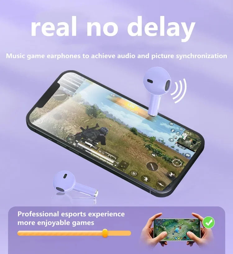 Original Air Pro 6 TWS Wireless Headphones Fone Bluetooth Earphones Mic Pods InEar Earpods Pro6 Earbuds sport Headset For Xiaomi