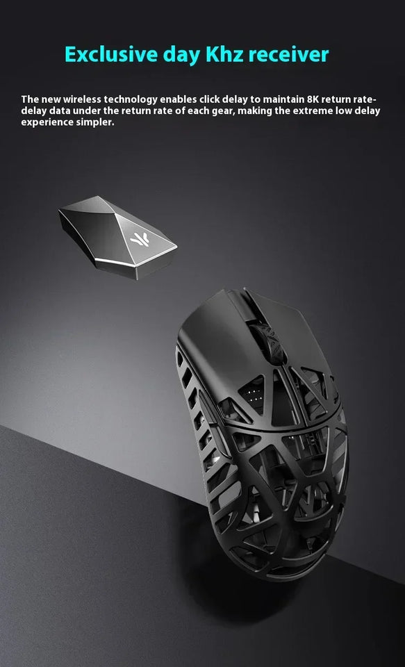 WLmouse Beast X Max Mouse Magnesium Alloy 8K PAW3950HS Sensor FPS Gamer Lightweight Wireless Mouse Pc Gaming Accessories Gifts