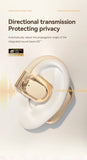 TWS High Quality Wireless Headset Ear Hanging Bluetooth Earphones Open Bone Conduction Long Range Sports Music OWS Headphones