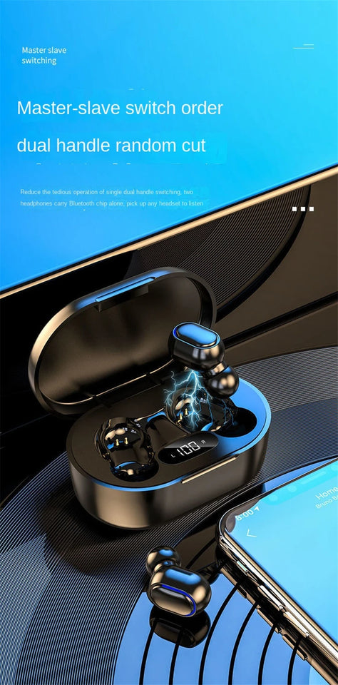 Wireless Bluetooth Earphone Sport Headphone Bass Stereo Headset Mini Earbuds with Microphone for Iphone Xiaomi