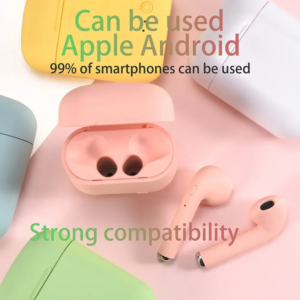 Mini 2 TWS Earbuds Wireless Headphone i12 Bluetooth Earphone 5.0 Stereo Headset with Microphone for iPhone Android Phone
