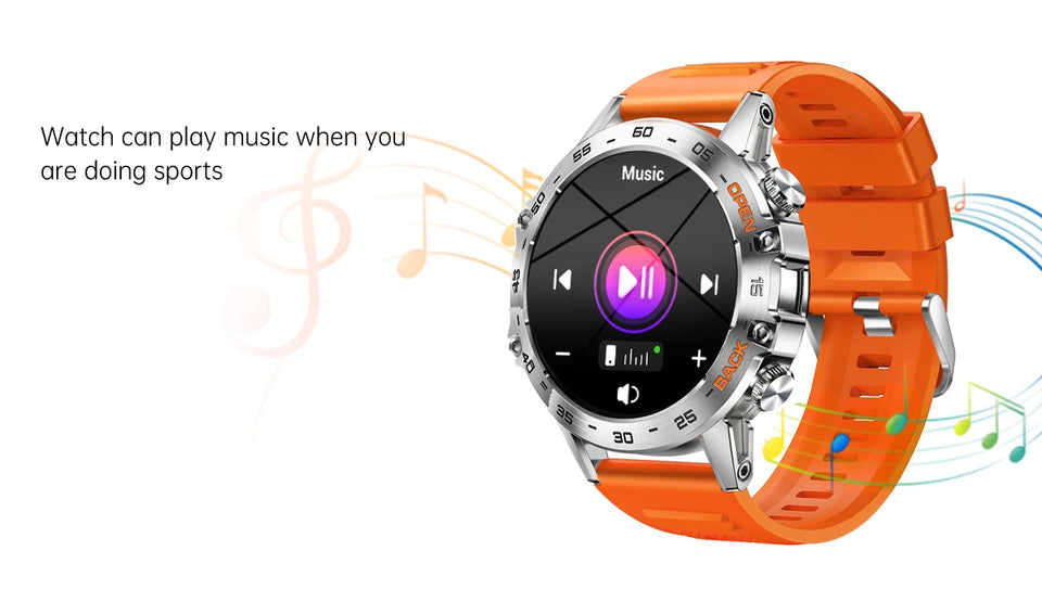 for Doogee N50 S100 V Max S98 V20 V10 V11 S97 Pro  Smart Watch Men Waterproof Women Smartwatch Sport Modes Temperature Fitness