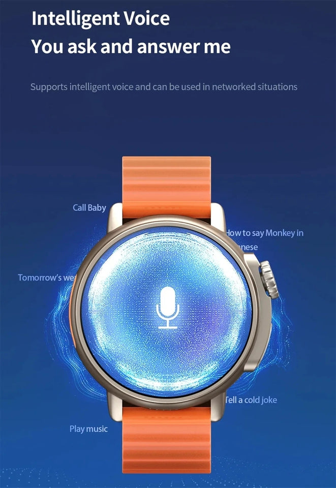 X800 X8 Ultra Smart Watch 4G SIM Card Android Smartwatch Full Internet GPS WIFI NFC 2G 16G 4G 64G Independent Phone Wristwatches