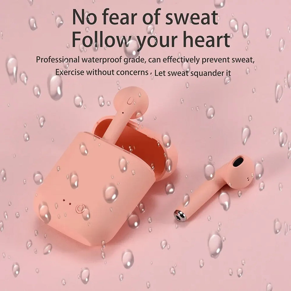 Mini 2 TWS Earbuds Wireless Headphone i12 Bluetooth Earphone 5.0 Stereo Headset with Microphone for iPhone Android Phone