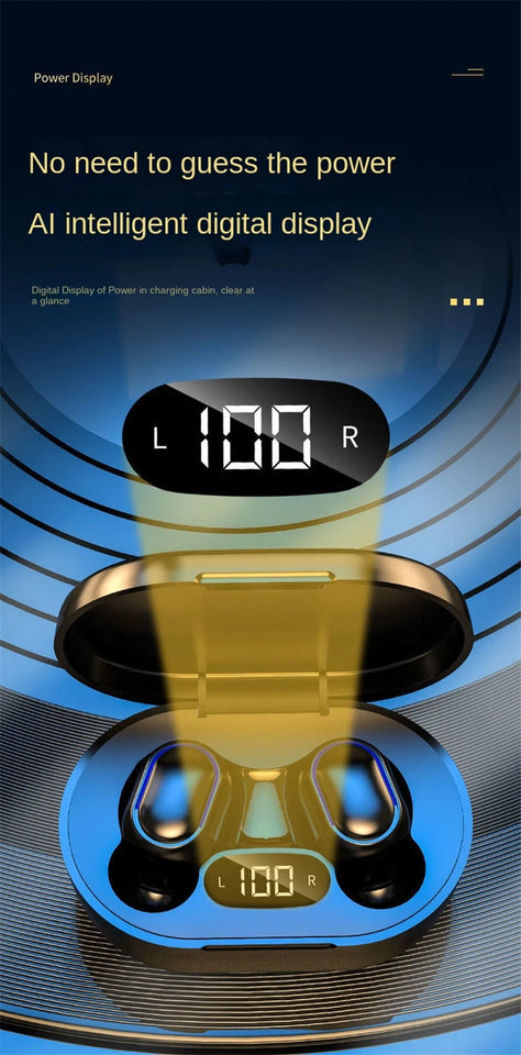 Wireless Bluetooth Earphone Sport Headphone Bass Stereo Headset Mini Earbuds with Microphone for Iphone Xiaomi