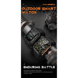 C20 Pro Smart Watch For Men 1.83 Inch Bluetooth-compatible Music Call Outdoor Sports Fitness Smartwatch for Android 6.0+ Ios 9.0