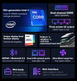 i9 13900H i7 13800H 13th Gen Intel Gaming Mini PC 2*DDR5 2*PCIe 2*2.5G LAN Firewall PC Windows 11 Office Mini Computer WiFi6E