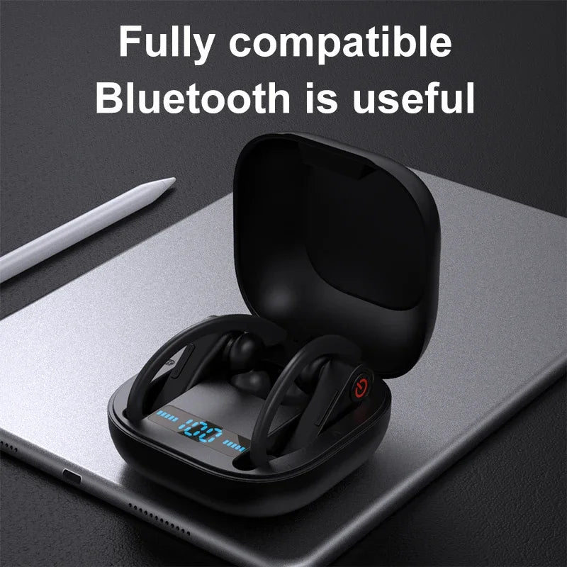 Q20TWS Wireless Headphones HIFI Sound Bluetooth Earphone Noise Reduction Sport Headset IPX7 Waterproof Earbuds With Dual Mic
