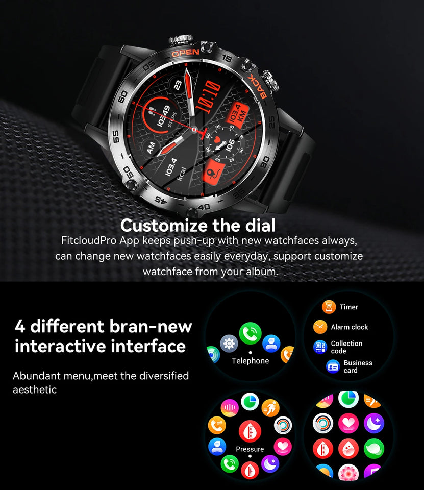Smartwatch Bluetooth Connection Watches Women Bracelet Fitness Custom Watch Face for Xiaomi Redmi Note 11T 5G Samsung Galaxy S10