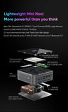 i9 13900H i7 13800H 13th Gen Intel Gaming Mini PC 2*DDR5 2*PCIe 2*2.5G LAN Firewall PC Windows 11 Office Mini Computer WiFi6E