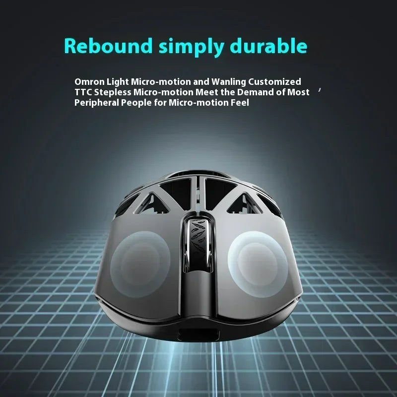 WLmouse Beast X Max Mouse Magnesium Alloy 8K PAW3950HS Sensor FPS Gamer Lightweight Wireless Mouse Pc Gaming Accessories Gifts