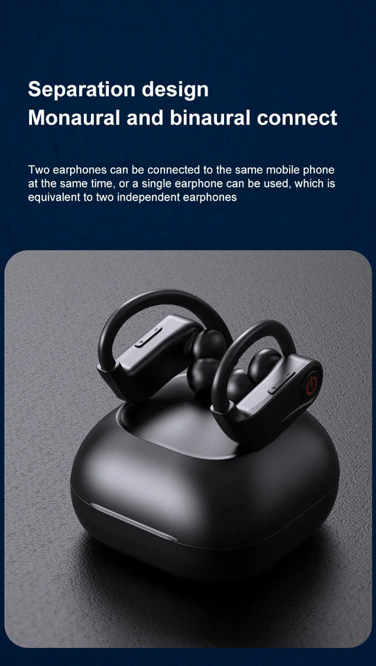 Q20TWS Wireless Headphones HIFI Sound Bluetooth Earphone Noise Reduction Sport Headset IPX7 Waterproof Earbuds With Dual Mic