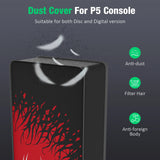 New Arrival Gaming Accessories Anti Dust Cover For PS5 Console Waterproof Cloth Cover For Playstation 5 Disc
