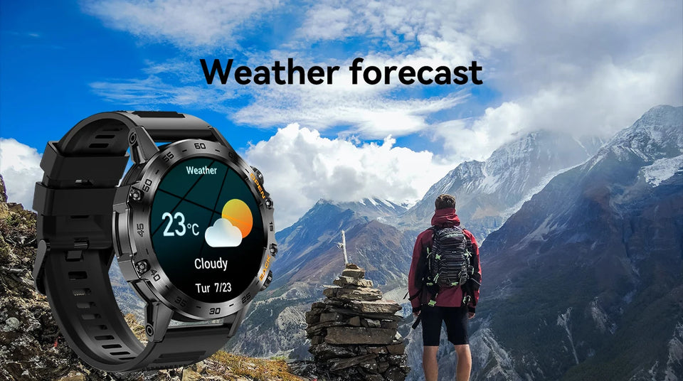 for Doogee N50 S100 V Max S98 V20 V10 V11 S97 Pro  Smart Watch Men Waterproof Women Smartwatch Sport Modes Temperature Fitness